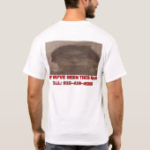 GEWOLLT KRIMINALITÄT T-Shirt (Rückseite)