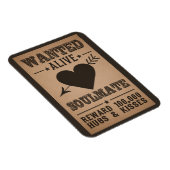 GEWOLLT LEBEND: SOULMATE-Magnet Magnet (Rechte Seite)