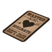 GEWOLLT LEBEND: SOULMATE-Magnet Magnet (Linke Seite)