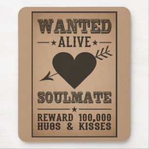 GEWOLLT LEBEND: SOULMATE-MUSEPAD MOUSEPAD