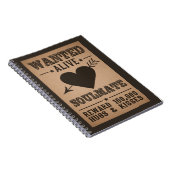 GEWOLLT LEBEND: SOULMATE-Notebook Notizblock (Rechte Seite)