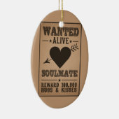 GEWOLLT LEBEND: SOULMATISCH KERAMIK ORNAMENT (Rechts)