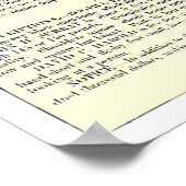 Gewollt Lincoln Murderer Print Poster (Ecke)