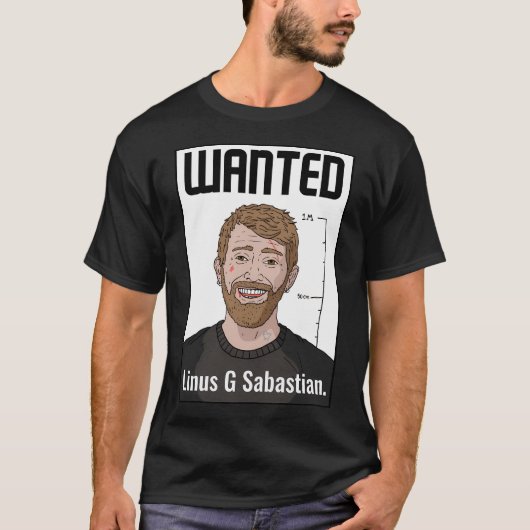 Gewollt Linus G Sabastian. T-Shirt (Vorderseite)