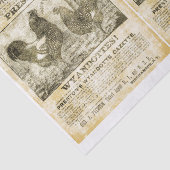 Gewollt Liste (Doppelaufnahmen) Seidenpapier (Ausschnitt)