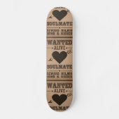 GEWOLLT Live-Skateboards Skateboard (Vorderseite)