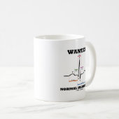 Gewollt normaler Herzschlag (Elektrokardiogramm) Kaffeetasse (VorderseiteRechts)