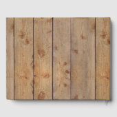 Gewollt Old Western Style Gästebuch (Rückseite)