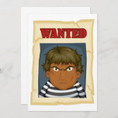 Gewollt Person entkommen Einladung von Gefangenen (Vorne/Hinten)