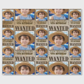 GEWOLLT! Piraten-Geburtstagsfeier Geschenkpapier (Flach)