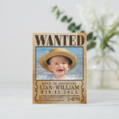 GEWOLLT! Piraten Geburtstagsparty Einladungskarte (Stehend Vorderseite)