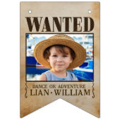 GEWOLLT! Piraten Geburtstagsparty Jagdfahnen Wimpelkette (Erste Fahne)