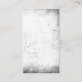 gewollt Plakat Visitenkarte (Rückseite)