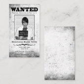 gewollt Plakat Visitenkarte (Vorne/Hinten)