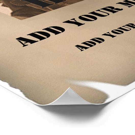 Gewollt Poster (Ecke)