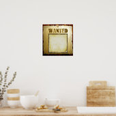 Gewollt Poster (Küche)