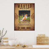 Gewollt Poster (Küche)