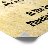 Gewollt Poster (Ecke)