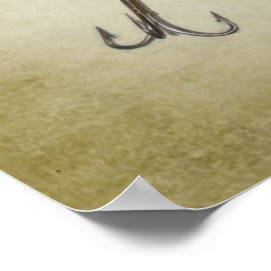 GEWOLLT Poster - alte Fischköder und Sammlerstücke (Ecke)