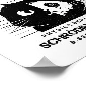 Gewollt Poster "Dead or Alive Cat" (Ecke)