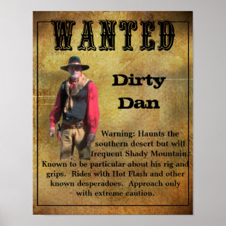 Gewollt Poster Dirty Dan