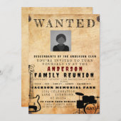 Gewollt Poster Family Wiedersehen Barbeque Einladu Einladung (Vorne/Hinten)