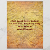 Gewollt Poster Flyer (Hinten)