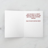 Gewollt Poster Funny Old West Card Karte (Innenseite)