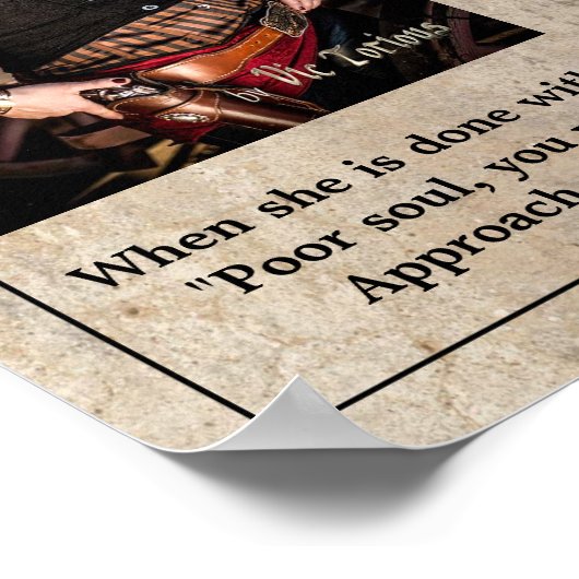 Gewollt Poster Holli Day (Ecke)