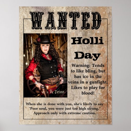 Gewollt Poster Holli Day (Vorne)