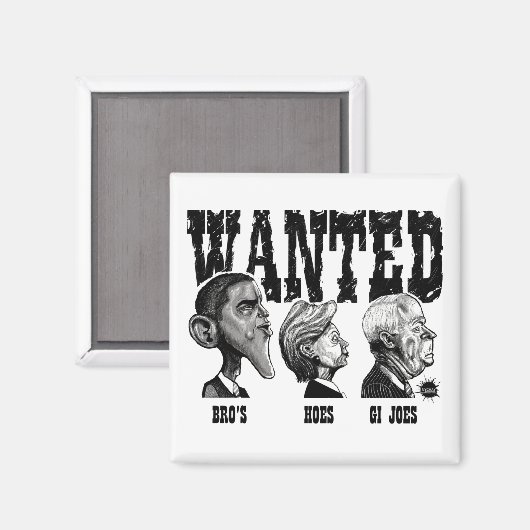 GEWOLLT POSTER-Magnet Magnet (Vorderseite/Rückseite)