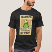 Gewollt Poster Parrot I Doppelgelber Kopf Amazon T-Shirt (Vorderseite)
