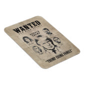 Gewollt Poster: Trump Crime Family Magnet (Rechte Seite)