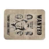 Gewollt Poster: Trump Crime Family Magnet (Horizontal)