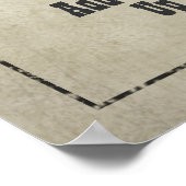 GEWOLLT POSTER-Vorlage Poster (Ecke)