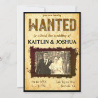 Gewollt Poster 💍 Western Theme Wedding Foto