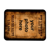 'Gewollt' Premium-Magnet Magnet (Horizontal)