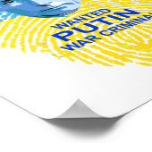 GEWOLLT Putin-Krieg Poster (Ecke)