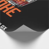 Gewollt rauchen Zigarren trinken Whiskey und entsp Geschenkpapier (Ecke)