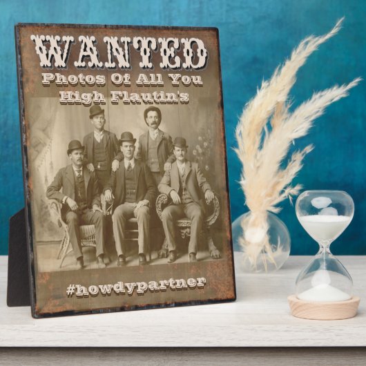 Gewollt Rustikales Hochzeitstipendium Fotoplatte (Seite)