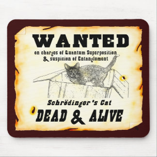 "GEWOLLT: Schrodingers Katze" Mousepad