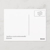GEWOLLT: Schrodingers Katzen-Postkarte Postkarte (Rückseite)
