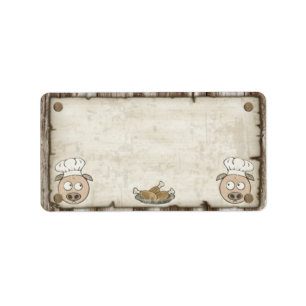 Gewollt Schweinefleisch-GRILLEN-Adresslisten Adressaufkleber