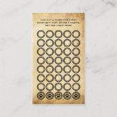 gewollt Sitzplakat Visitenkarte (Rückseite)