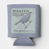 Gewollt Südinsel Kokako Dosenkühler (Rückseite)