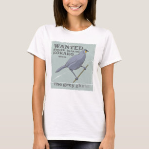 Gewollt Südinsel Kokako T-Shirt