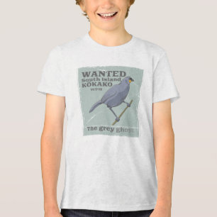 Gewollt Südinsel Kokako Tri-Blend Shirt