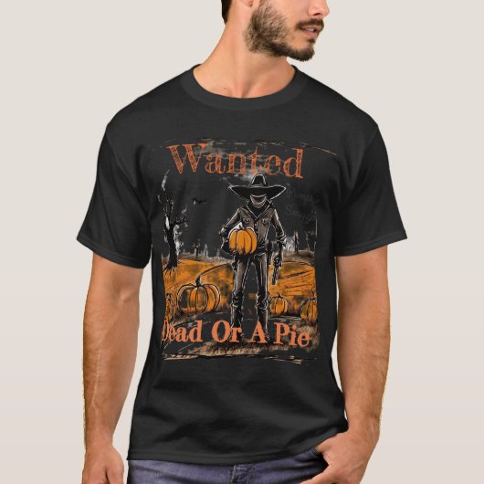 Gewollt Tote oder Kuchen. Halloween Pumpkin Smuggl T-Shirt (Vorderseite)