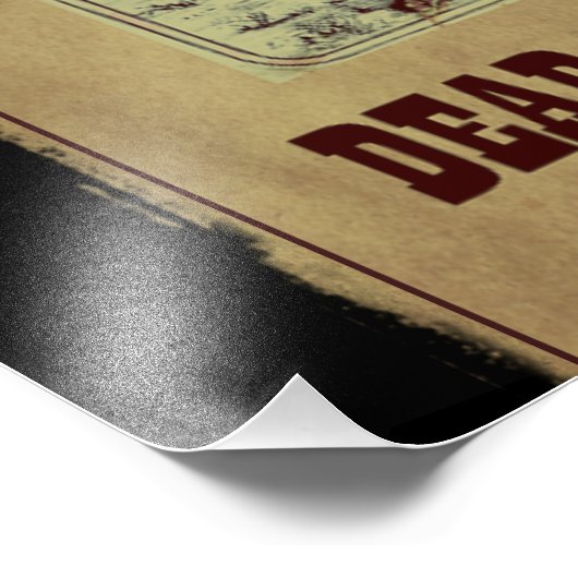 Gewollt Tote oder Lebende Fotodruck (Ecke)