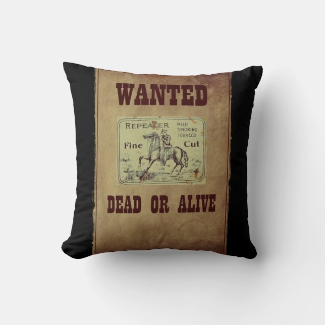 Gewollt Tote oder Lebende Kissen (Vorderseite)